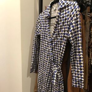 DVF wrap dress
